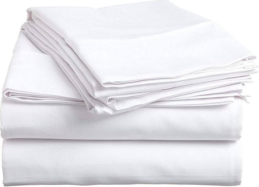 FITTED Cot Sheet - White