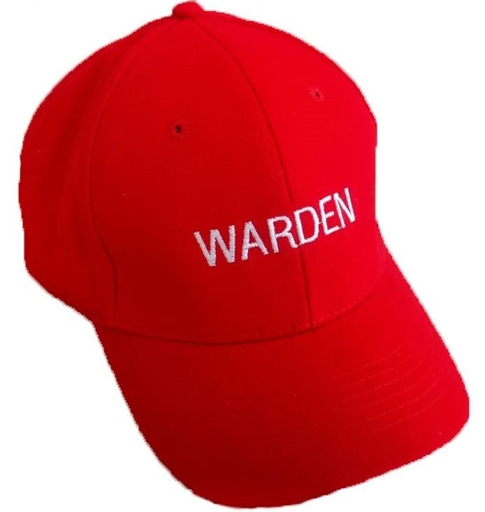 Emergency Red Warden Cap