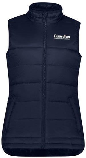 Women Alpine Puffer Vest Navy