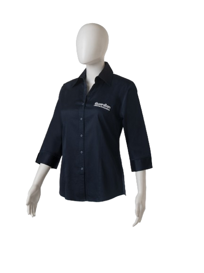 Women's 3/4 sleeve Shirt (GUARDIAN CENTRES)