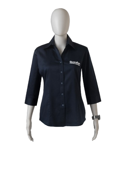 Women's 3/4 sleeve Shirt (GUARDIAN CENTRES)