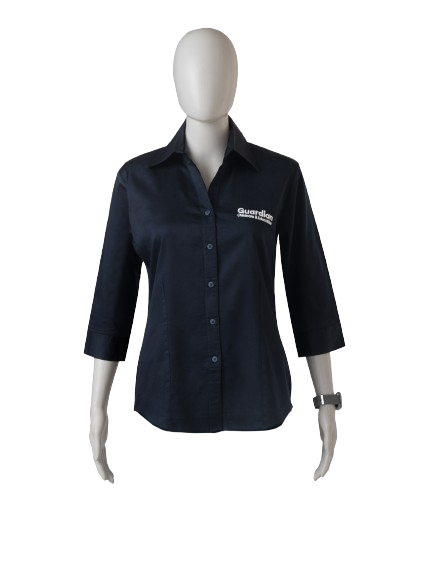 Women's 3/4 sleeve Shirt (GUARDIAN CENTRES)