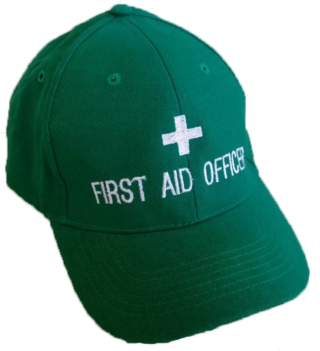 Emergency Green First Aid Cap