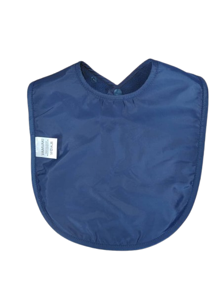 Large Waterproof Navy Bibs (5 Pack)