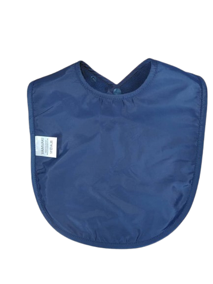 Large Waterproof Navy Bibs (10 Pack)