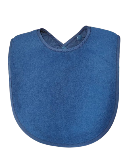 Large Waterproof Navy Bibs (10 Pack)