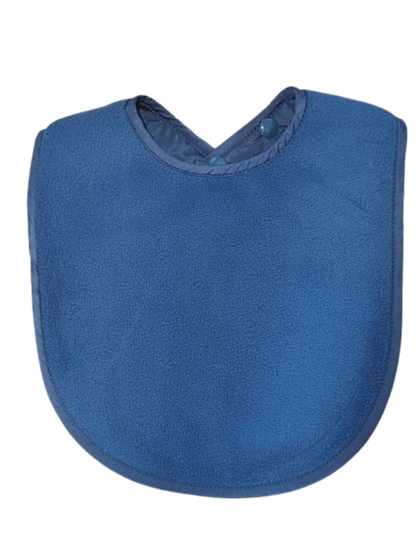 Large Waterproof Navy Bibs (10 Pack)