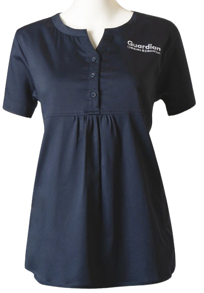 Women's Tunic Scrub Top (Recommended for Maternity)