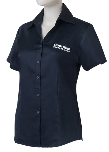 Women's Short Sleeve Shirt (GUARDIAN CENTRES)