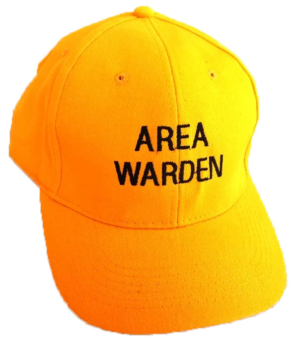 Emergency Yellow Area Warden Cap